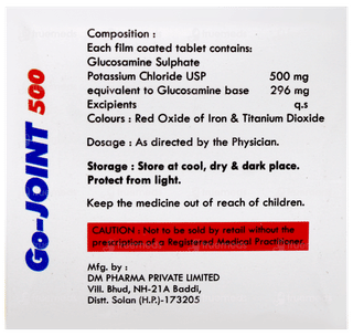 Go Joint 500 Tablet 10
